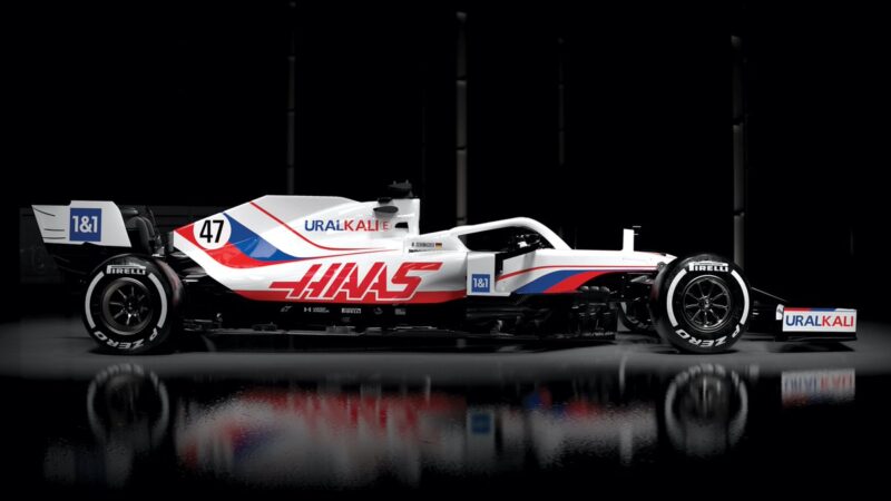 „Haas" bolidas