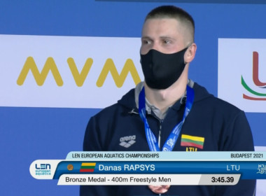 Danas Rapšys laimėjo bronzos medalį