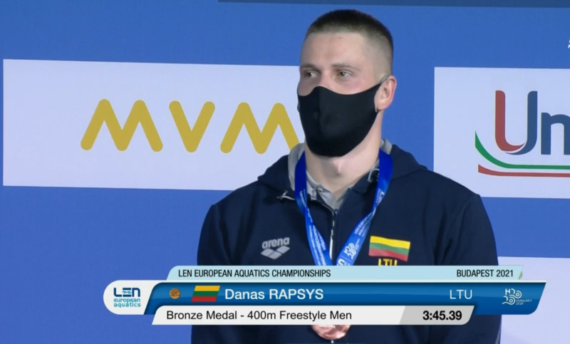 Danas Rapšys laimėjo bronzos medalį