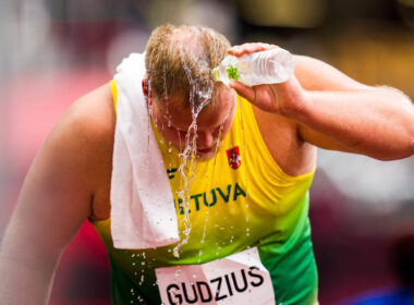 Andrius Gudžius - disko metimo finale