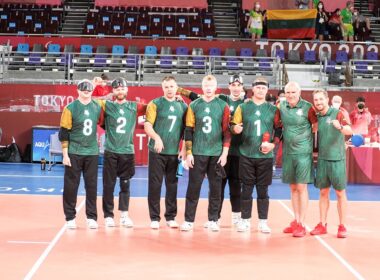 Lietuvos golbolininkai pasiekė pusfinalį