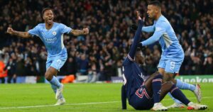 Mančesterio "City" įveikė PSG ir tapo A grupės nugalėtoja