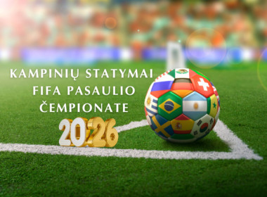 Kaip lažintis dėl 2026 FIFA pasaulio čempionato kampinių smūgių